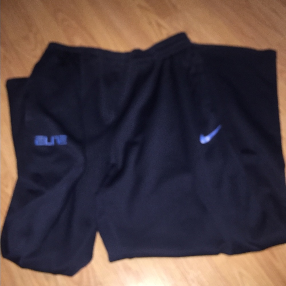 Nike elite navy blue sweatpants XL